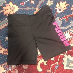 Puma black short spandex